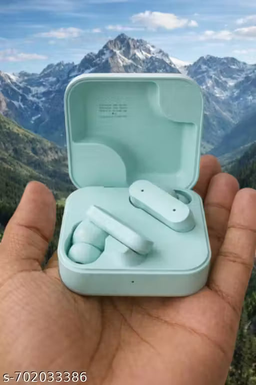 Wireless Bluetooth Earbuds with Spatial Audio, 11mm Drivers, 6 HD Mics and up to 55 Hours Playback (Skkyy Colour)