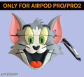 CUTE TOM CASE FOR APPLE Airpods Pro / Airpods Pro 2||case only (Do Not Place Order For Other Brands)) cute cartoon print case for APPLE Airpods PRO MODEL