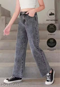 Women's straight jeans