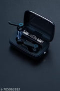 BEST QUALITY | M19 Wireless Earbuds | TWS 5.1 | Emergency PowerBank & Torch | Digital Display Touch Bluetooth Headphones