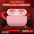 Wireless TWS Bluetooth Ear buds (pink) | High-Quality Sound | Long Battery Life | Touch Control Ear buds | Comfortable Fit | Bluetooth 5.1 Ear buds | Premium Design Combo
