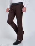formal Pants for Men | Men's Slim fit Formal Pant | Non Stretchable Trouser | Office wear Trousers