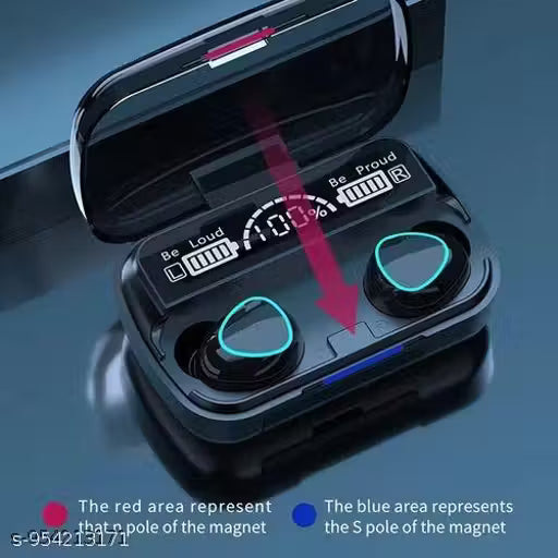 M10 TWS 5.3 Large Screen Dual LED Digital Display Touch Bluetooth Headphones Mini Compact Portable Sports Waterproof Stereo in Ear