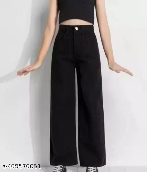 STRAIGHT FIT BLACK