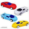 4pcs Cute Car Toys for Kids, Pull Back Cars Friction Powered Push and Go Back, Early Educational Toy