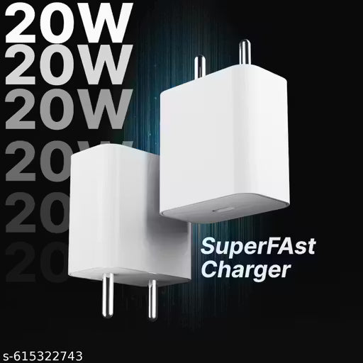 20-Watt I-Phone Charger, Type-C to Lightening Port Type Cable for I-phone and other IOS Devices, Fast Charger Supports Fast Charge