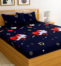 Beautiful Bedsheet For Double Bed Pack Of 1 With 2 Pillow Covers