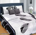 3D Double Bedsheet (Size 85x85 Inches) With 2 Pillow Cover NS Shop