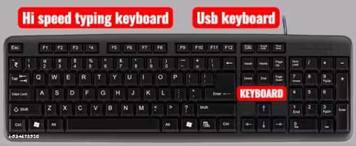 USB KEYBOARD 207 MULTIPLE PURPOSES USE LAPTOP COMPUTER CPU DESKTOP MOBILE LED TV CAMERA DVR PLUG IN PLAy
