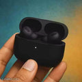 Airpod Pro Style True Wireless Bluetooth Earphones with 3 Hours of Playtime & Compatible for all Smartphones (Black) | airpods