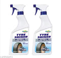 PRAFFUL Car/Bike Tyre cleaner and shiner 500ml Pacl of 2