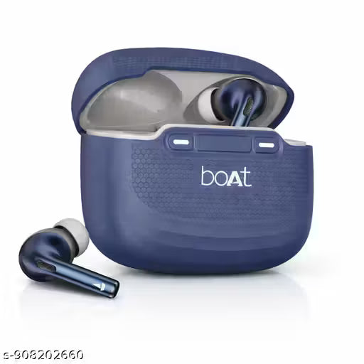 Wireless Bluetooth Earbuds with 50H Playback, Fast Charging, Hybrid Active Cancellation & Touch Control | Premium TWS Earbuds with Mic