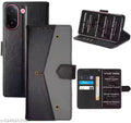 Extempore Flip Cover for Vivo V60e - Black
