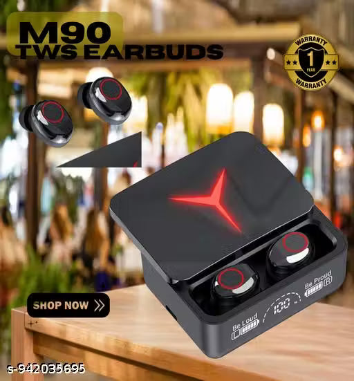 Top Quality Bluetooth M90 earbuds for men&women