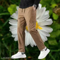 New Stylish | Premium Quality | Track Pant | 4 Pocket | Cotton Cargo | Men Pant| Brown