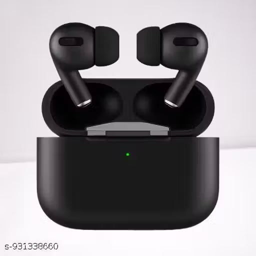 Wireless TWS Bluetooth Ear buds (black) | High-Quality Sound | Long Battery Life | Touch Control Ear buds