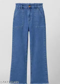 Essential Blue High Waist Jeans