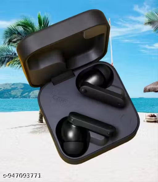CMF BYCMF Buds Wireless Earbuds,42dB Active Noise Cancellation,50mAh 35.5H Playtime IP54 Waterproof Earphones Night Black