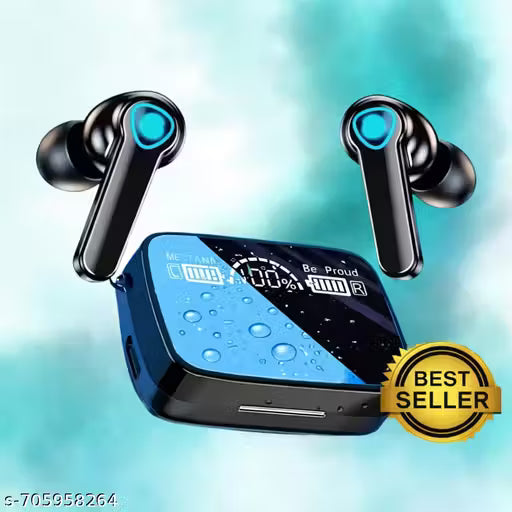 M19 Wireless Earbuds TWS 5.1 Large Screen Dual LED Digital Display Touch Bluetooth Headphones Mini Compact Portable Sports Waterproof in Ear Earphones