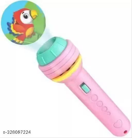 NILKANTHVARNI Mini Slide Projector Flashlight Torch, Kids Projection Light Toy (Multicolor)