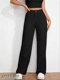 Women's straight fit trousers