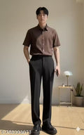 Men's Korean Black Pant22