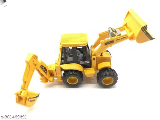 MIHAR Exclusive Construction Series Set of Construction Vehicles Friction Power Wheels Toys for 3+ Year Old Boys|Kids - 2 in 1