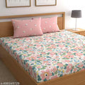 3pcs Bedsheet set ( 1 Double Bedsheet and 2 pillow covers)