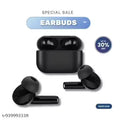 Wireless Earbuds Bluetooth 5.3 TWS Earphones | TWS Earphones Full Touch Control Headphone Built-in Microphone Immersive Sound Quality (BLACK)