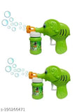 Pack of -2 Bubble Gun Elephant Hand-Pressing Bubble Gun Toy for Kids with Bubble Liquid Bottle Fun Loading for Kids,