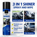 Sapi’s 3 in 1 Shiner Spray 500ml | Dashboard, Interior & Car Exterior Polish | Spray & Wipe Formula