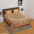 Pure Cotton Double Bedsheet With 2 Pillow Covers