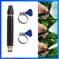 Water Spray Gun for Car Wash Bike Washing Gun for 1/2" Hose Pipe High Pressure Water Gun Nozzle Adjustable Car Washer Gun Brass Jet Water Spray Nozzle for Garden & Window,