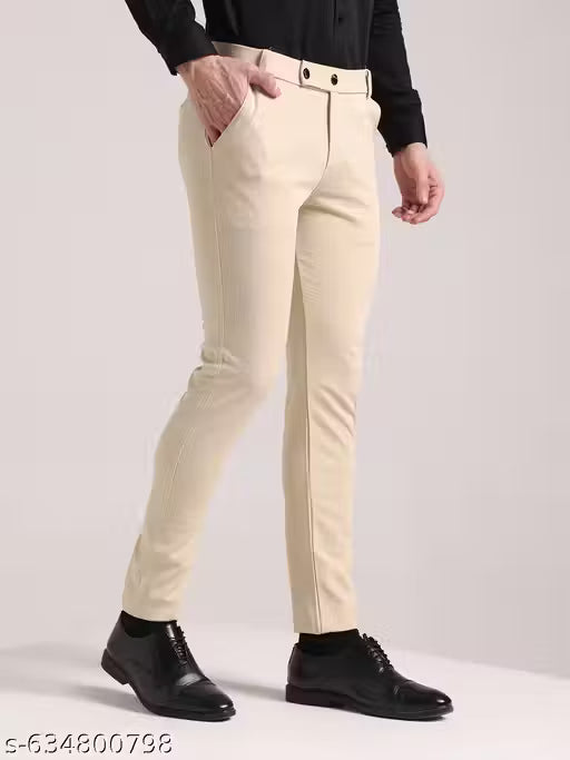 INDICLUB REGULAR FIT MEN TROUSERS