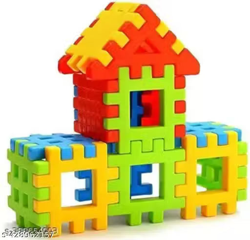 Ankirant 80+ Pics Hight Quality Home House Block Set for kids Educational Puzzles Block Building Sets toys Educational