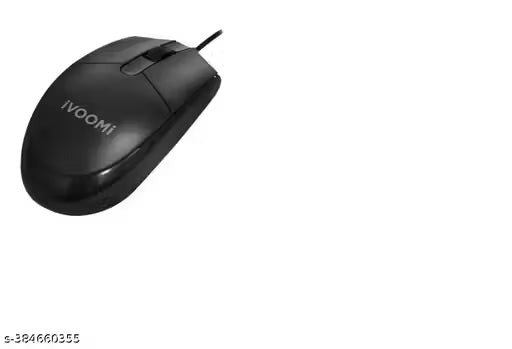 IVOOMI USB Wired Optical Mouse (Black Color,USB2.0)