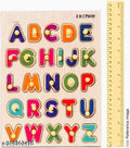 Woodzle Tray Game Magazine book Eduen Educational Creative learning A To Z English Alphabets Board Puzzle Baby learning toy