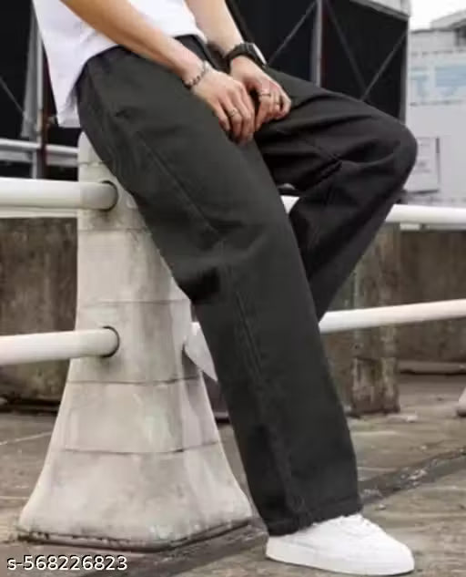 Trendy Black Jeans for Men | Daily Wear | Soft Lycra Denim