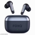 FOXQ 141 Pro Wireless Bluetooth Earbuds v5.4 | 40H Playtime | AI ENC Calling | Touch Control | IPX4 Waterproof | Type-C Fast Charging | 6 Months Warranty