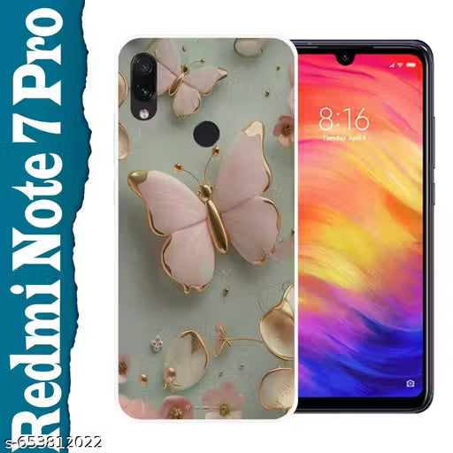 Soft Mobile Back Cover For Boys and Girls Printed Back Redm-i Note 7 Pro Mobile Cover& Cases soft mobile back cover