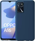 Silicone Matte Shockproof Flexible with Camera Protection Soft Back Cover Case for Oppo A16
