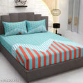 78'' X 72'' inches Elastic Fitted Bedsheet with 2 Jumbo pillow cover
