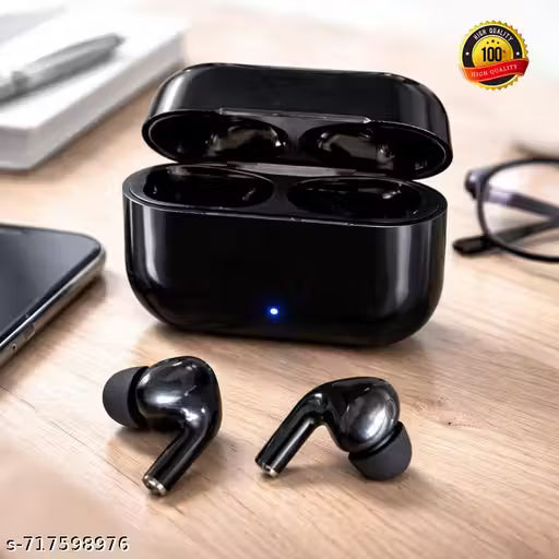 Wireless Blutooth Eardrops with anc fast charge.13mm drivers ,quick Touch responseBluetooth Earphones with 6 hours of piaytime,