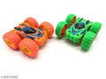 HIR( Pack of 2),( Multicolour)Double-Sided Tumbling Toy Fun Car3D Tumbling car