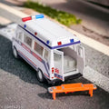 TG Collections Ambulance Tempo Traveller (White)