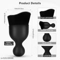 scratch Free Car Interior Cleaning Tool Brush with Cover, Car Duster, Car Detailing Brushes Interior Duster, Auto Interior Soft Bristles Cleaning Brush Dusting Tool for Car, Office, Keyboard 2pcs