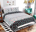Stylish Cotton Double Bedsheet with Pillow Cover | Trendy Printed Polycotton Double Bedsheet with 2 Pillow Cover