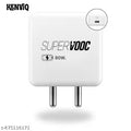 KENVIQ Supervooc 80W Usb Adaptor with Type - A Usb Port (White)