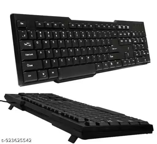USB KEYBOARD 207 MULTIPLE PURPOSES USE LAPTOP COMPUTER CPU DESKTOP MOBILE LED TV CAMERA DVR PLUG IN PLAy