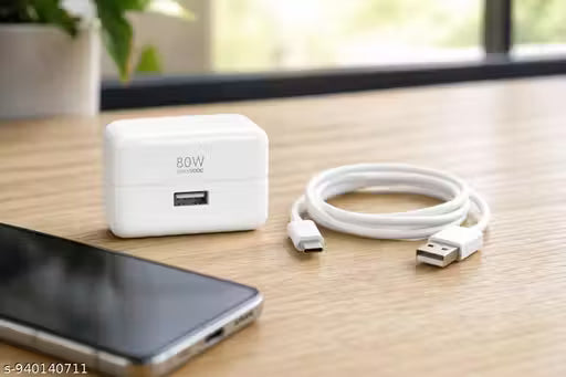 CYD Super Fast 80W USB Charger with Type C Cable